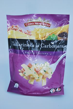 Tallarines a la carbonara